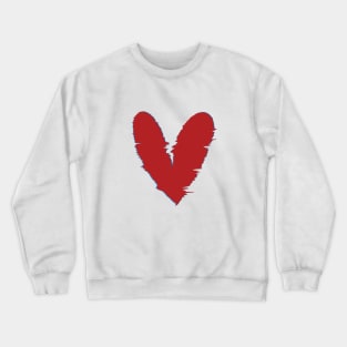 Glitch heart Crewneck Sweatshirt